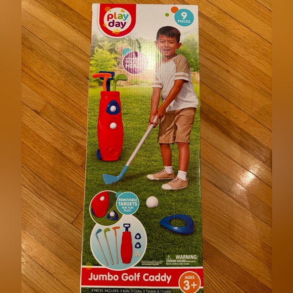 Kid’s golf set NEW IN BOX - Picture 1 of 1